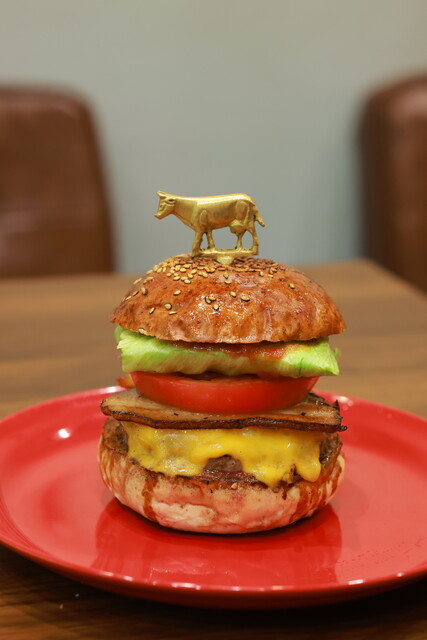 ベーコンチーズバーガー